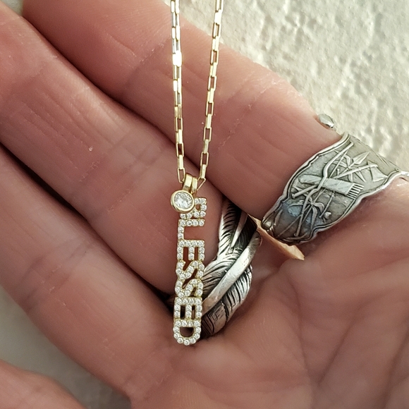 Rachel Zoe Blessed Necklace 